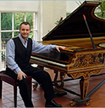 Photo of John Diver at the Piano
