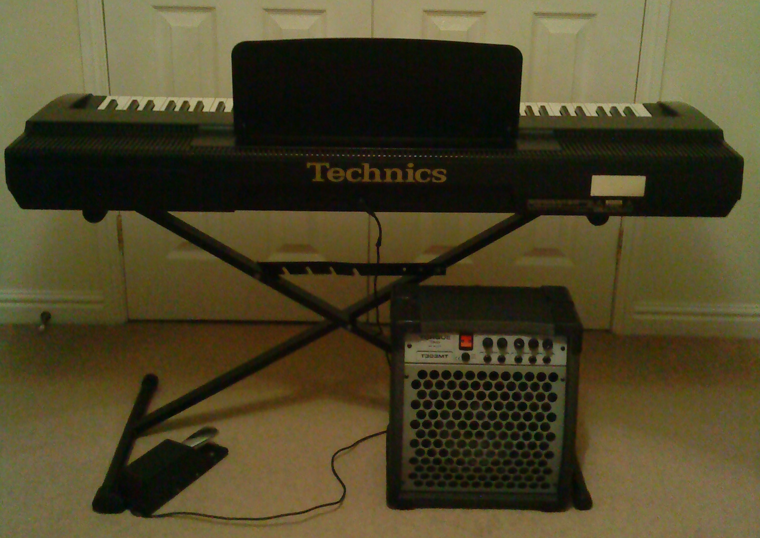 John's electric piano