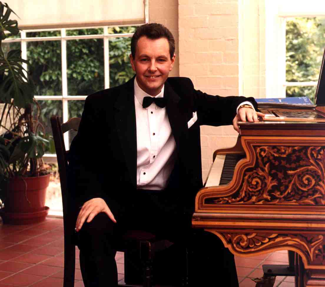 Photo of John Diver at the Piano
